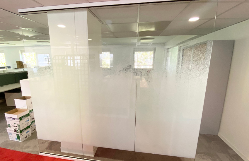 Image d'un film dépoli